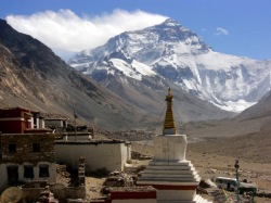 Rongbuk Monastery at Everest